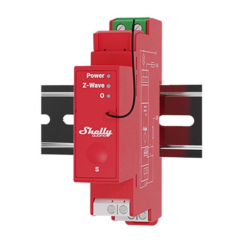 Shelly Relais "Wave Pro 1PM" max 16A Z-Wave DIN-Rail