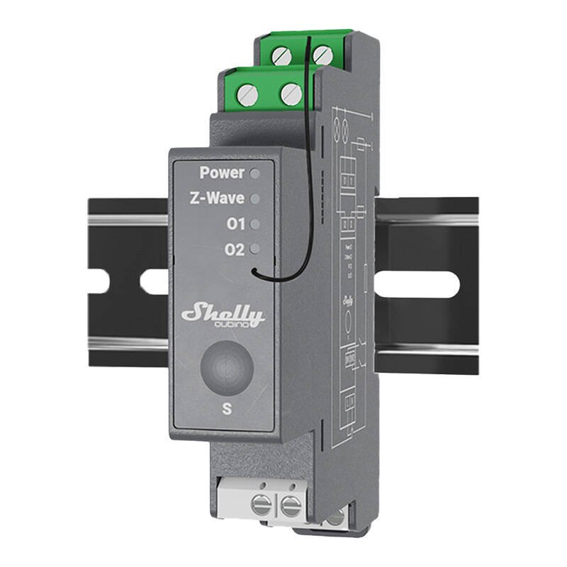 Shelly Relais "Wave Pro 2" max 25A Z-Wave DIN-Rail