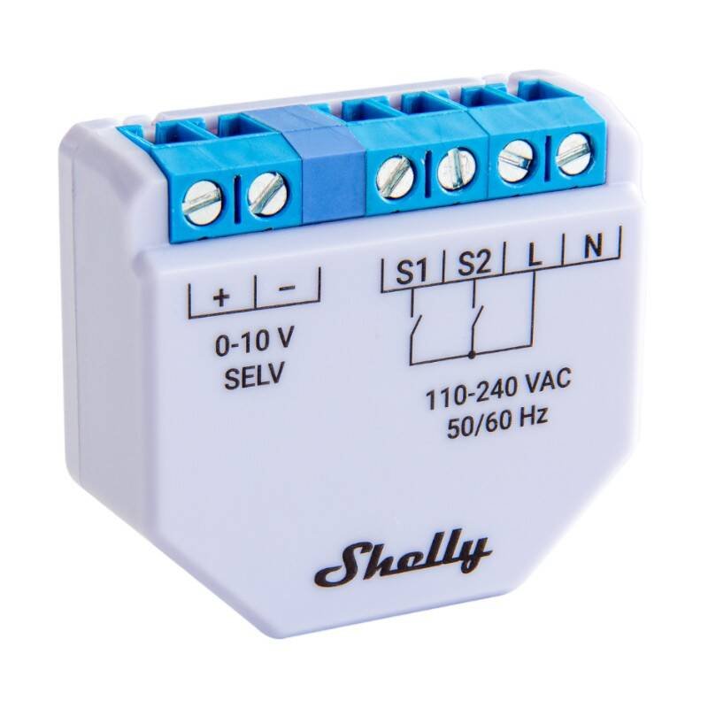 Home Shelly Relais "Dimmer 0-10V" Unterputz