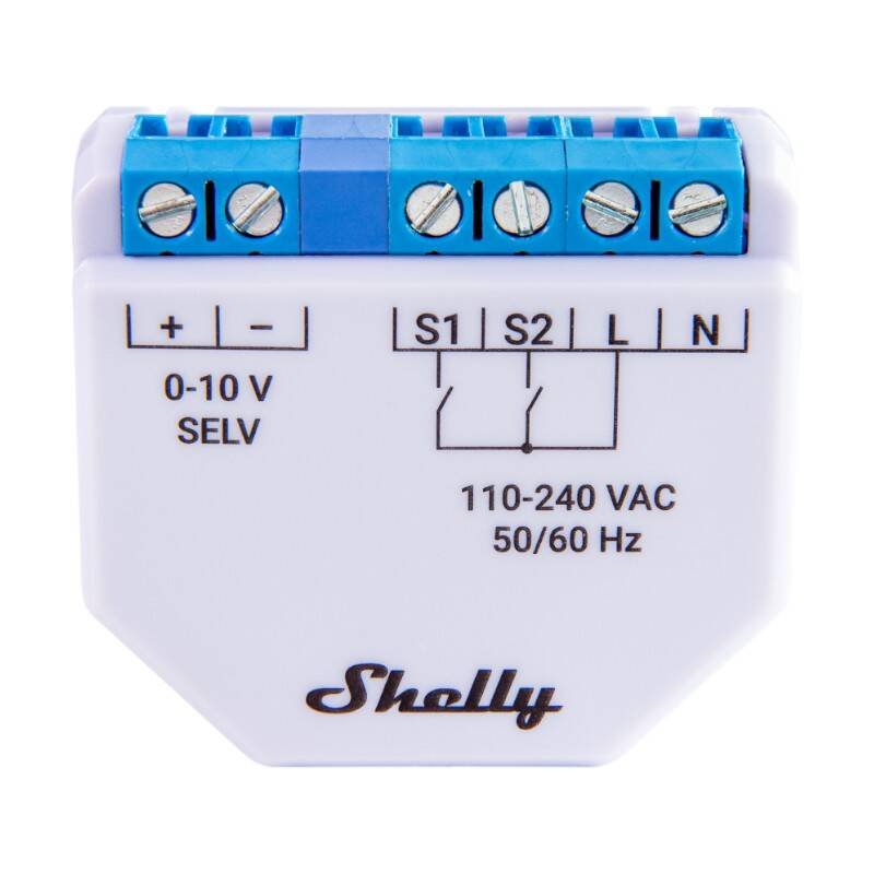 Home Shelly Relais "Dimmer 0-10V" Unterputz