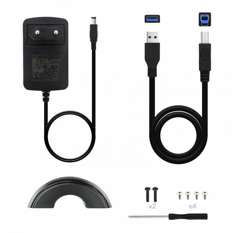 Boitier externe USB 3.0 TooQ TQE-3530 - S-ATA 3,5" (Noir)