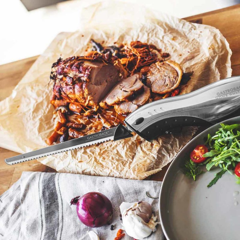 Gastroback Home Culture Design couteau électrique 120 W Argent