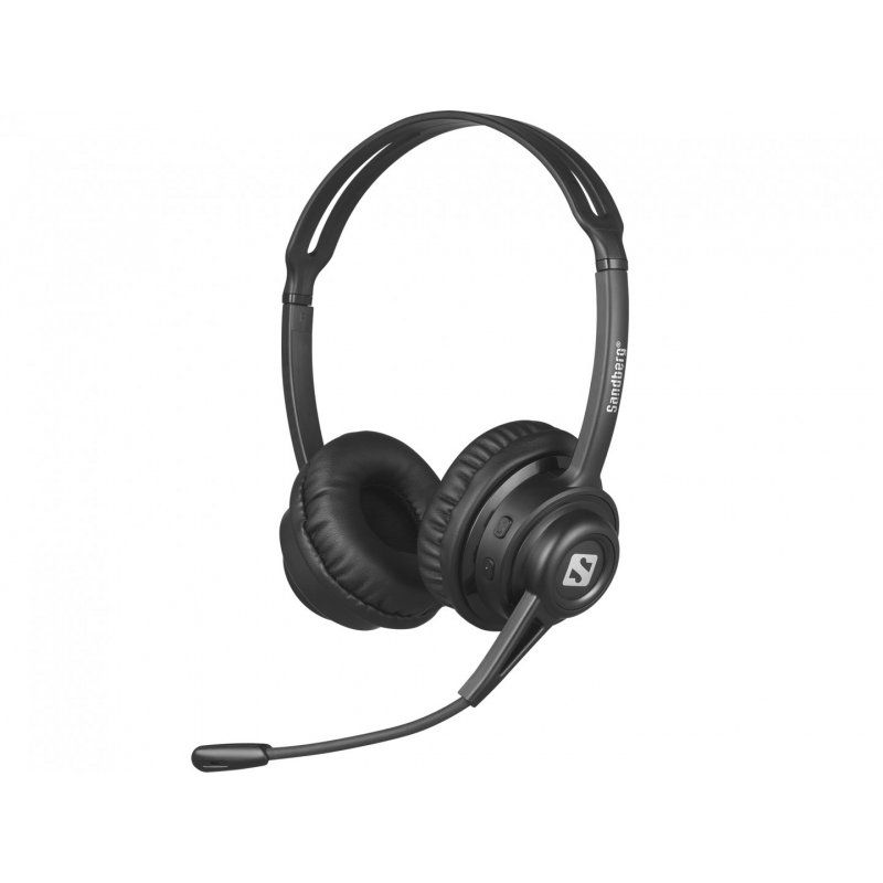 Sandberg 126-44 écouteur/casque Sans fil Arceau Musique/Quotidien Bluetooth Noir