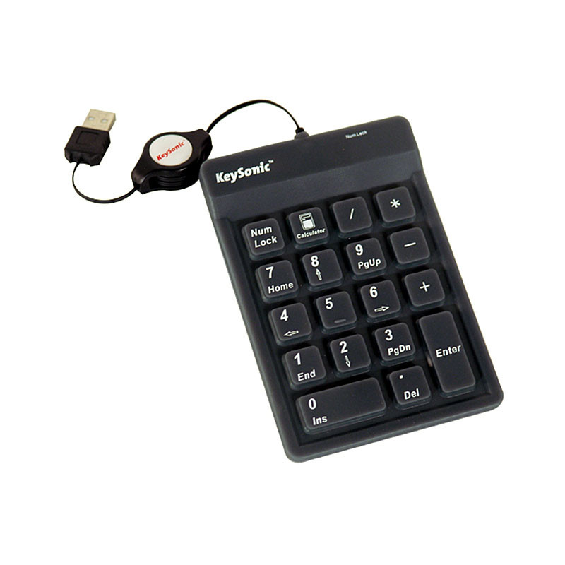 Keysonic compatible Numpad ACK-118BK - black