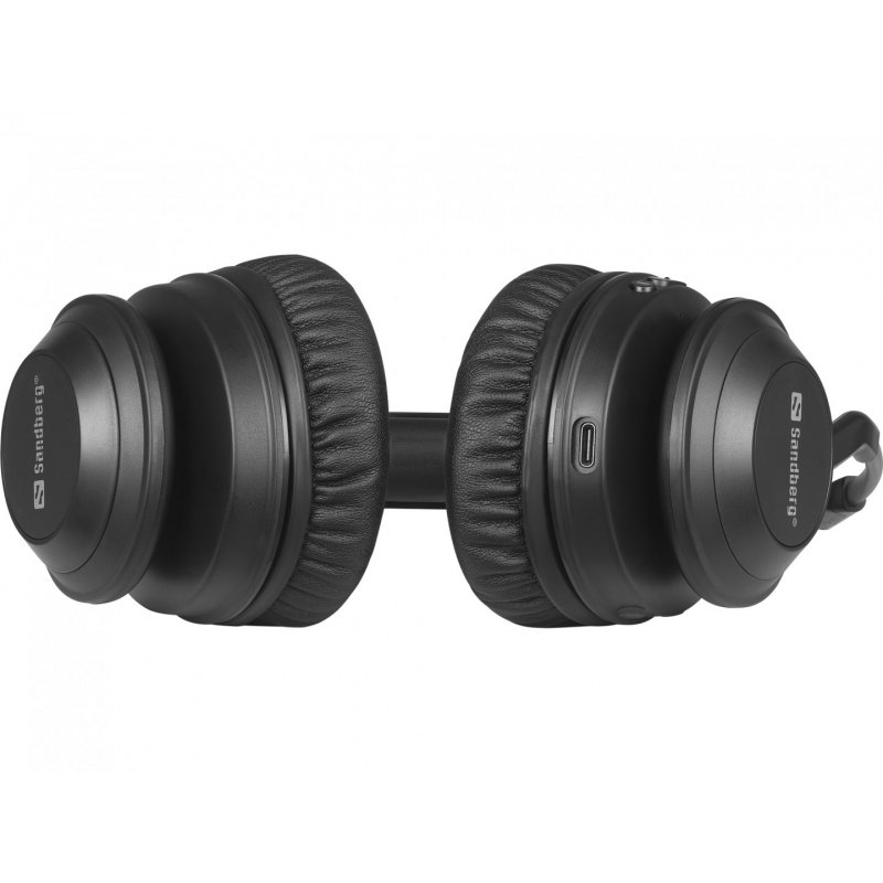 Sandberg 126-45 écouteur/casque Sans fil Arceau Musique/Quotidien Bluetooth Noir