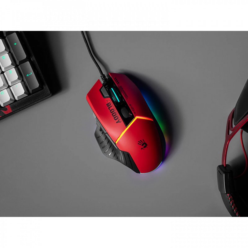 A4TECH MOUSE W95MAX USB SPORTS RED A4TMYS47257