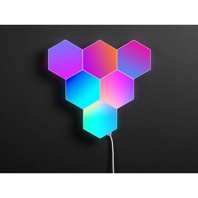 Tracer hexagonal RGB Ambience lamps - Smart Hexagon TRAOSW47256