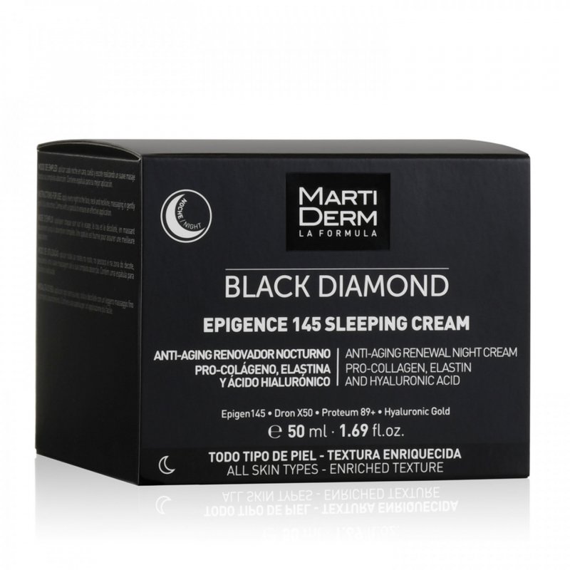 MartiDerm BLACK DIAMOND Epigence 145 Sleeping Cream Night cream Face 50 ml