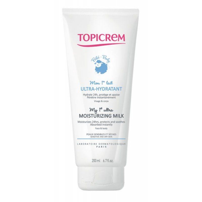 Topicrem 3700281703436 lotion et lait corporels pour bébés Lotion corporelle pour bébé 200 ml