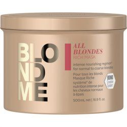 Schwarzkopf BLONDME All Blondes Rich hair mask 500 ml Unisex