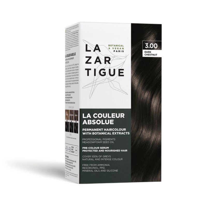 LAZARTIGUE DARK CHESTNUT hair colour Brown
