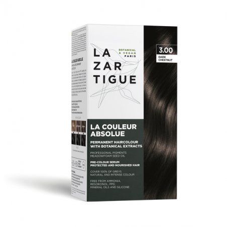 LAZARTIGUE DARK CHESTNUT hair colour Brown