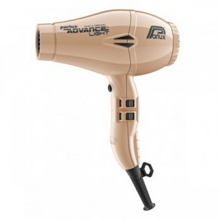 Parlux 387 Advance Light Ionic &amp Ceramin Hairdryer Gold