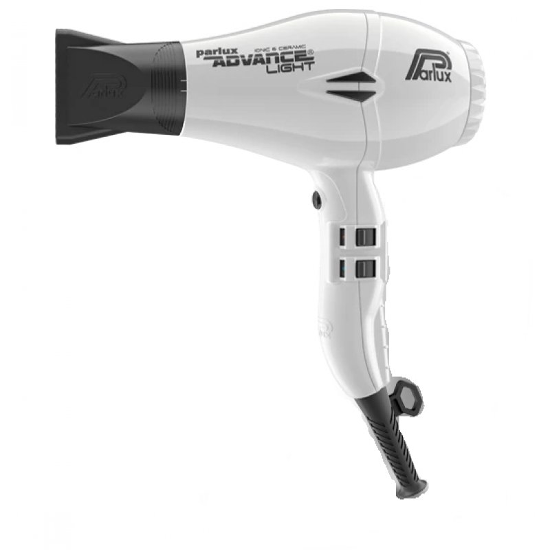 Parlux 387 Advance Light Ionic &amp Ceramin Hairdryer White