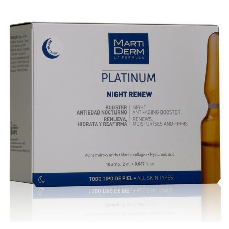 MartiDerm PLATINUM Night Renew Face serum 20 ml