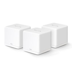 Mercusys (Halo H60X 3-Pack) AX1500 Dual Band Whole Home Mesh Wi-Fi 6 System, OFDMA & MU-MIMO