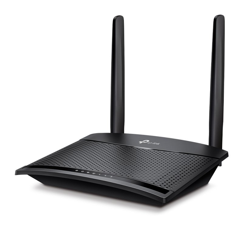 TP-LINK (TL-MR100) 300Mbps Wireless N 4G LTE Router, 1 LAN, 1 LAN/WAN, Detachable Antennas