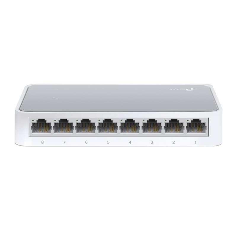 TP-Link TL-SF1008D Non-géré Fast Ethernet (10/100) Blanc