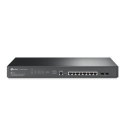 TP-LINK (TL-SG3210XHP-M2) JetStream 8-Port 2.5GBASE-T and 2-Port 10GE SFP L2 Managed Switch with 8-Port