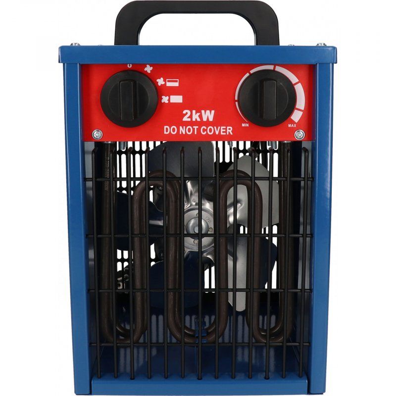 Blaupunkt EH7010 Intérieure Noir, Bleu, Rouge 2000 W Chauffage de ventilateur électrique