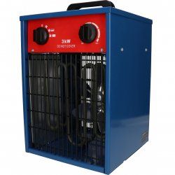 Blaupunkt EH9010 Intérieure Noir, Bleu, Rouge 3000 W Chauffage de ventilateur électrique