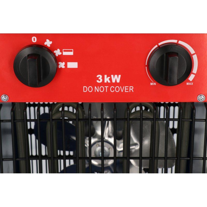 Blaupunkt EH9010 Intérieure Noir, Bleu, Rouge 3000 W Chauffage de ventilateur électrique