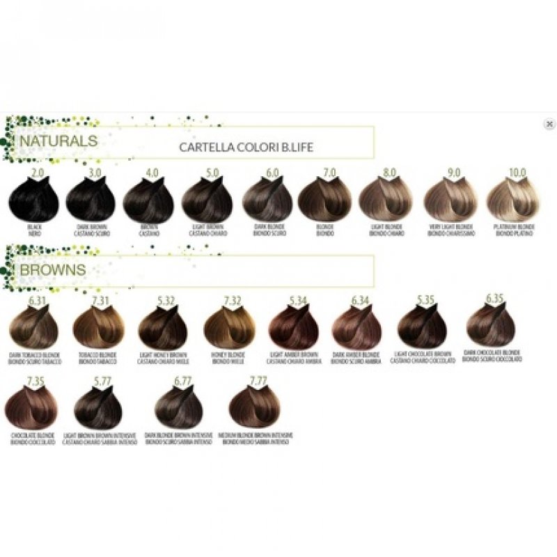 B. LIFE COLOR Color chart