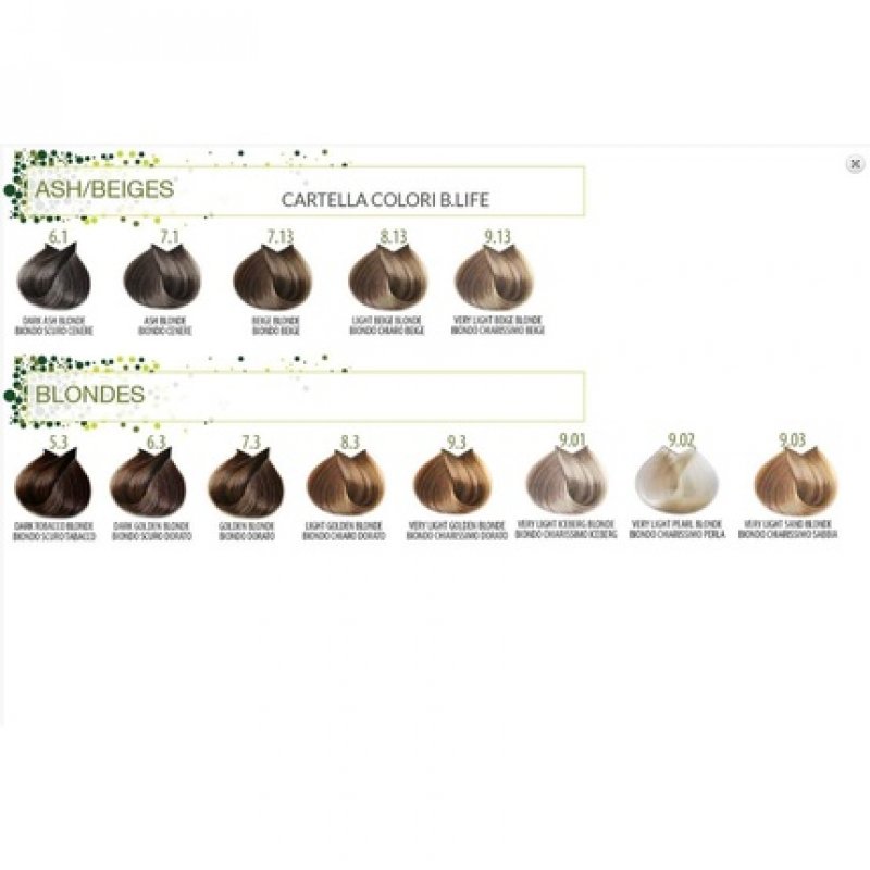 B. LIFE COLOR Color chart