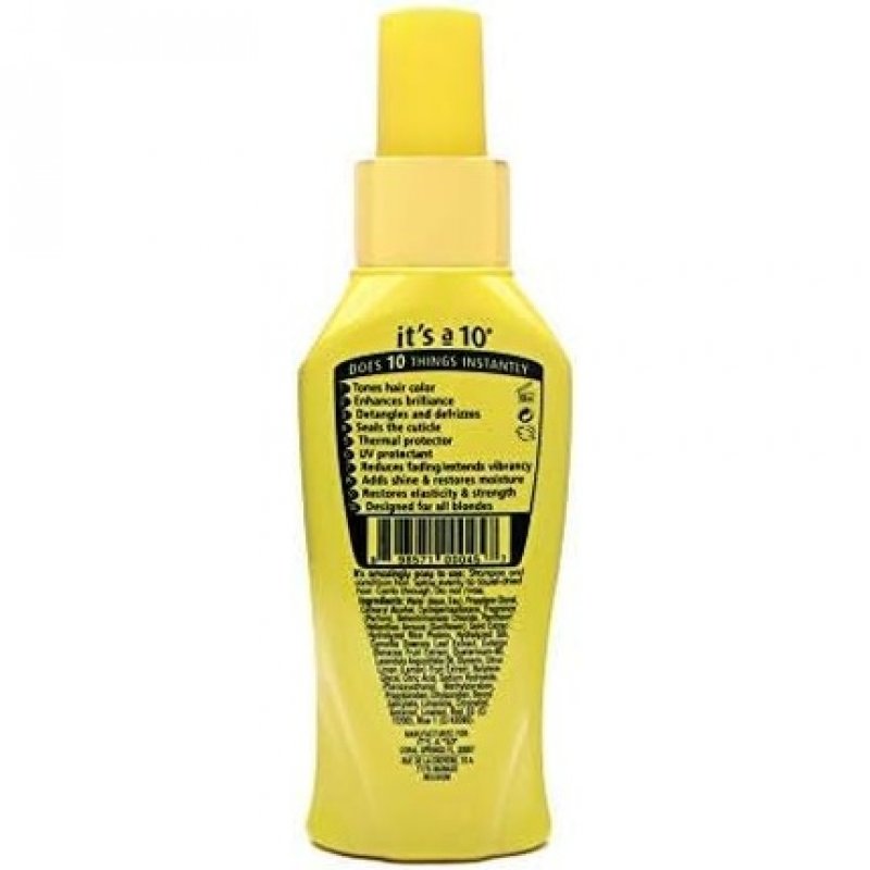 It's a 10 Miracle Leave-In For Blondes Hair spray Unisex 120 ml