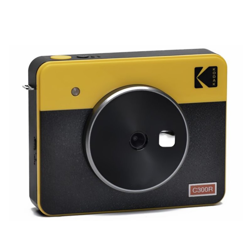 Kodak Mini Shot 3 Square Retro Instant Camera and Printer Yellow