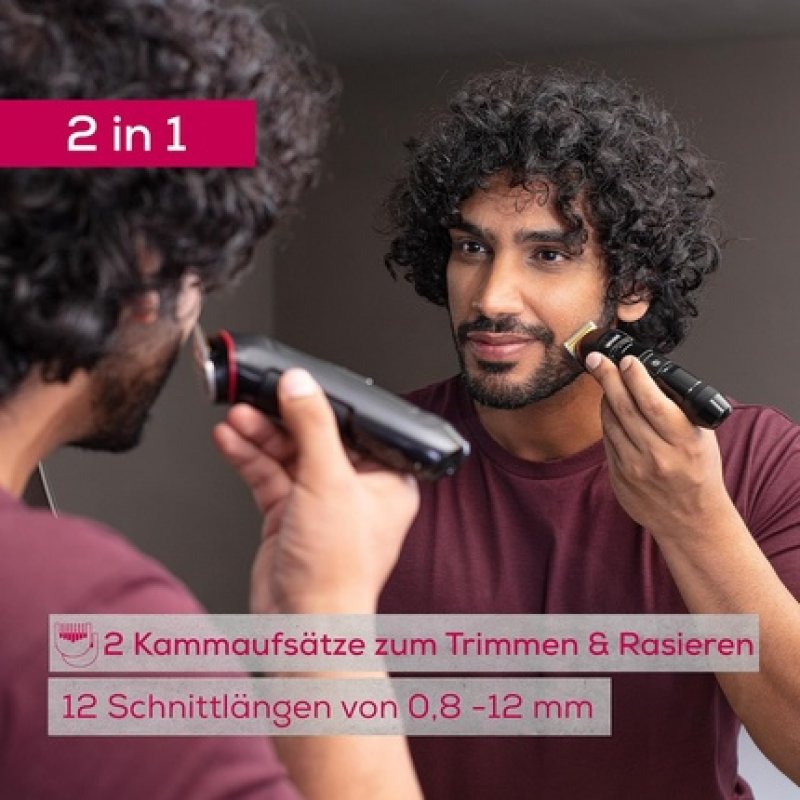 Barttrimmer MN4X (schwarz)