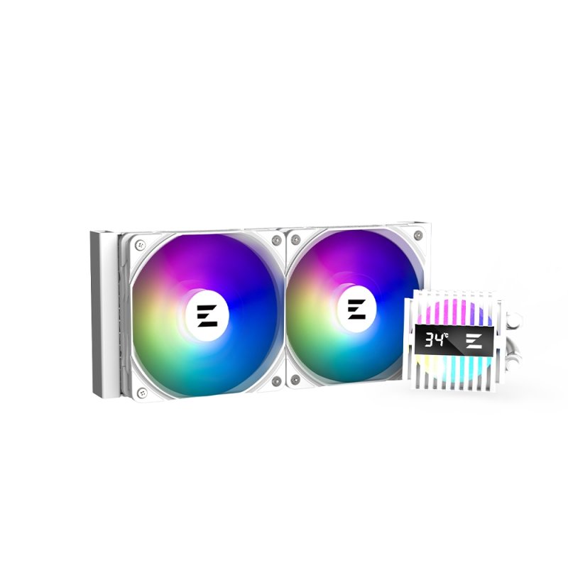 Kit Watercooling AIO Zalman Alpha2 RGB - 240mm (Blanc)