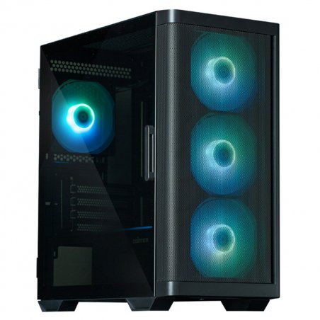 Boitier Mini Tour Micro ATX Zalman M4 RGB avec panneau vitré (Noir)