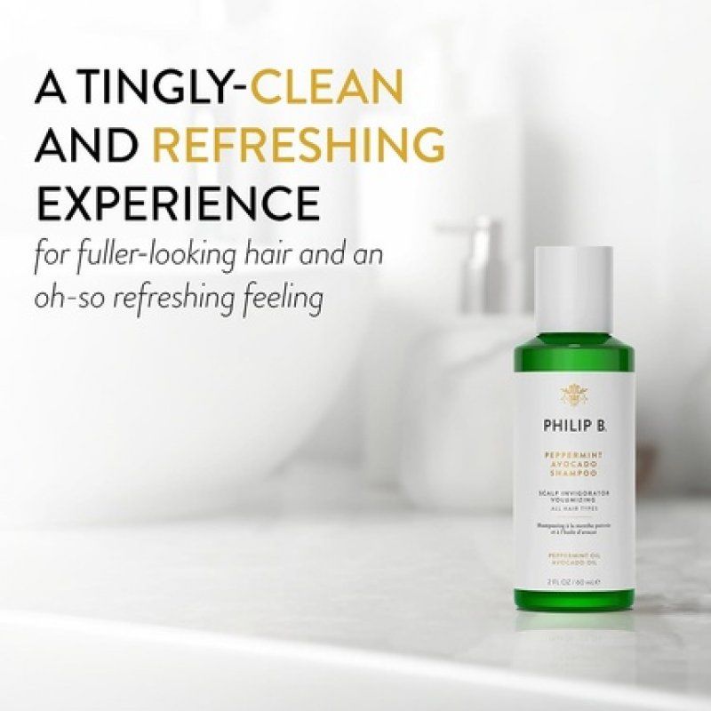 Peppermint Avocado Shampoo 60ml
