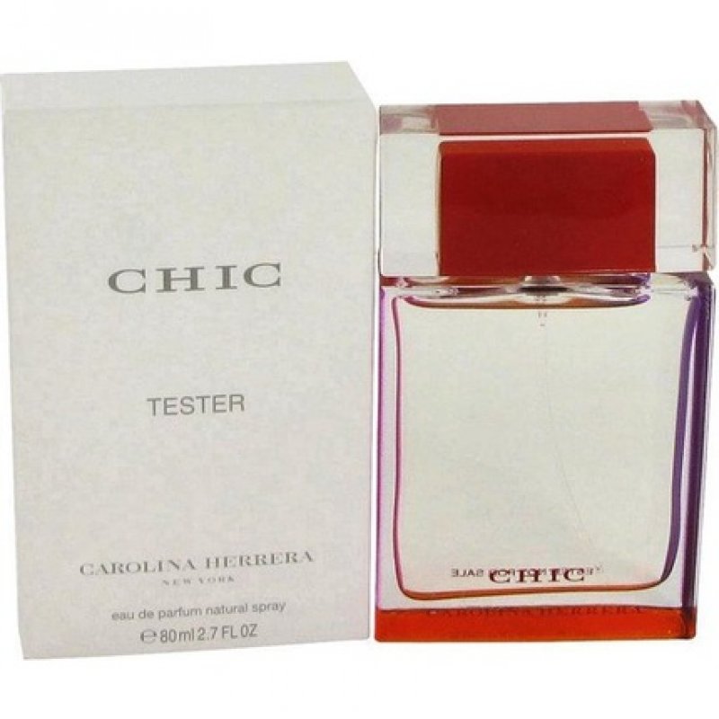 Carolina Herrera Chic, Eau de Parfum, 80ml, Femei, Tester