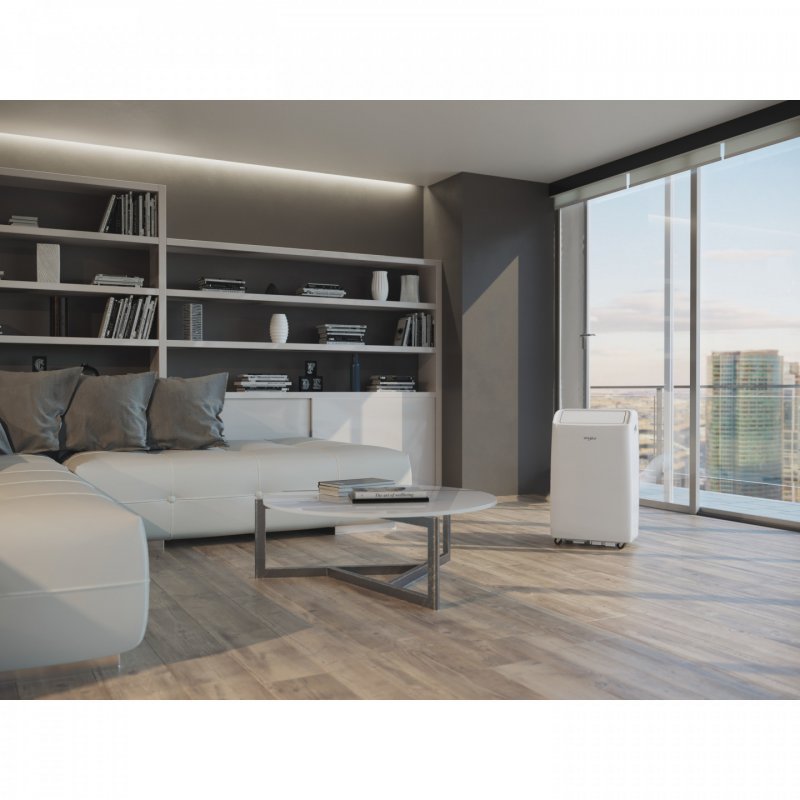 Whirlpool PACF212HP W portable air conditioner 60 dB White