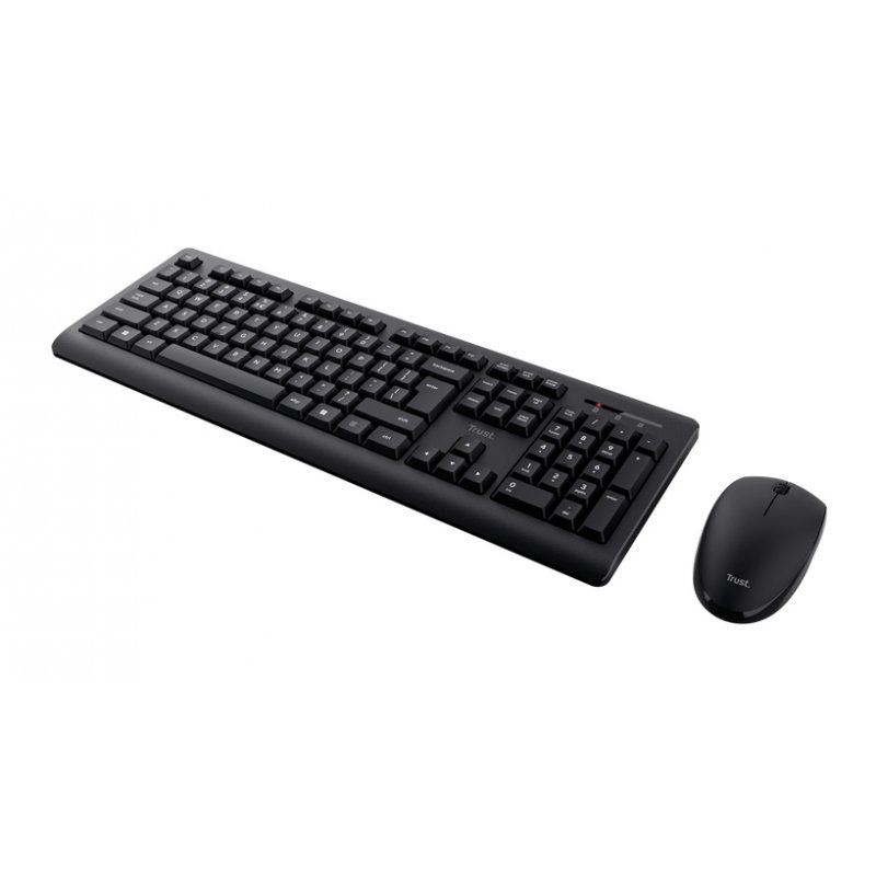 Trust Primo clavier Souris incluse RF sans fil QWERTY Anglais américain Noir