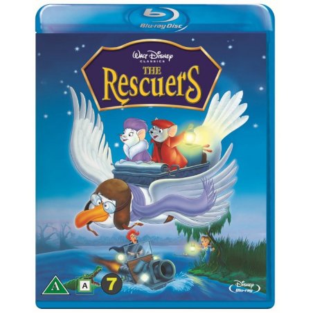 THE RESCUERS 35TH ANNIVERSARY EDITION BLU-RAY