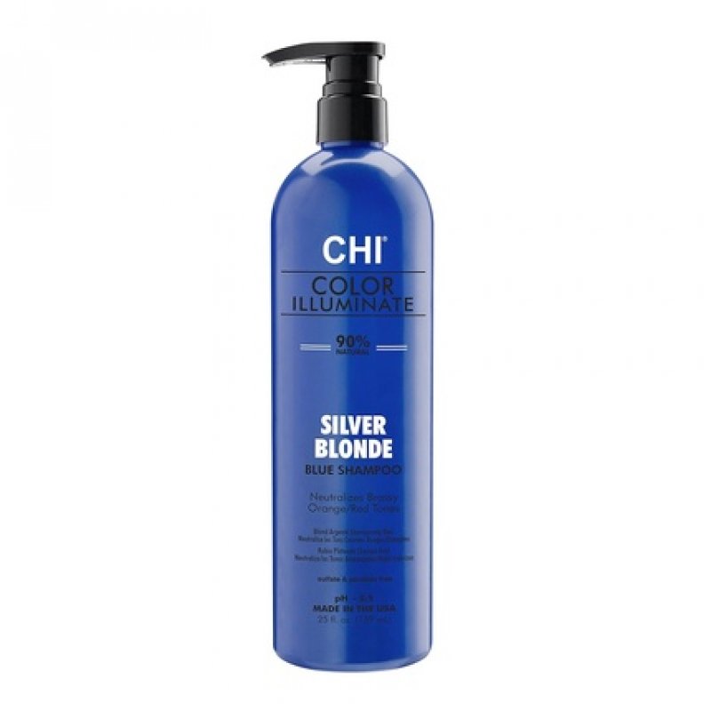 Chi Color Illuminate Shampoo - Silver Blonde 739ml