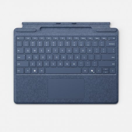 Microsoft Surface Pro Keyboard mit Stiftaufbewahrung - saphire