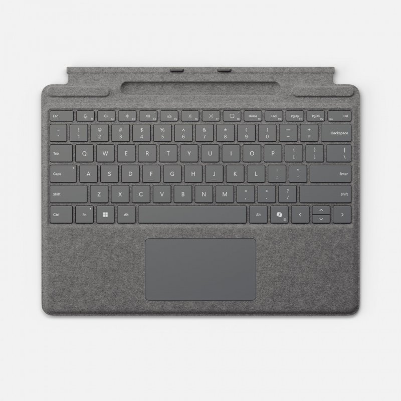 Microsoft Surface Pro Keyboard mit Slim Pen - platin