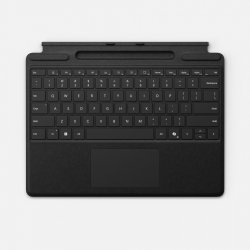 Microsoft Surface Pro Keyboard mit Stiftaufbewahrung - schwarz