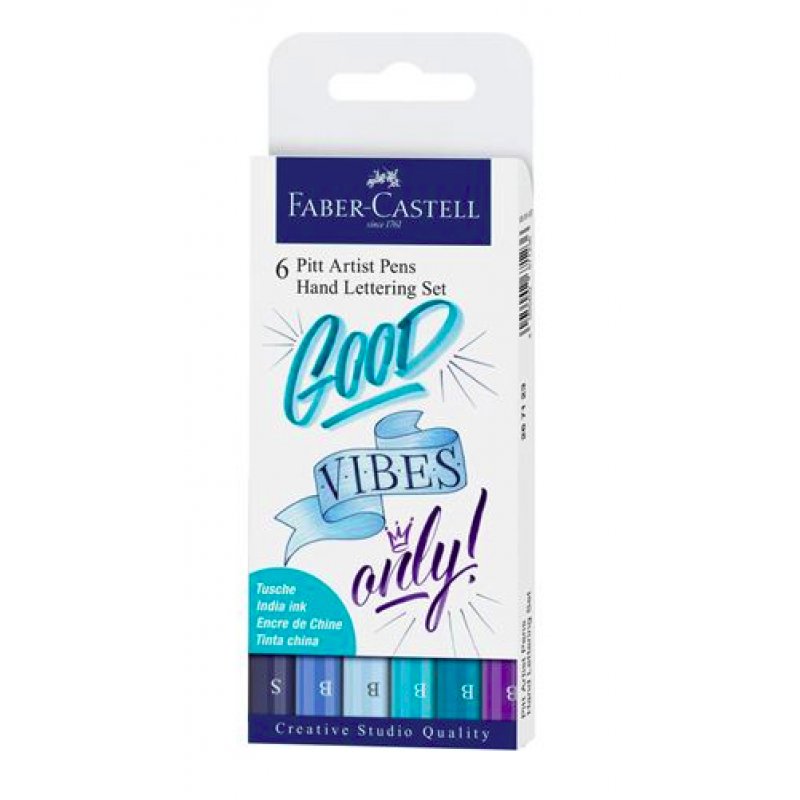 Faber-Castell 267123 pen set Blue, White 1 pc(s)