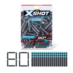 X-Shot Excel - Nachfüllpackung 80 Darts