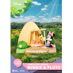Disney diorama PVC D-Stage Campsite Series Mini & Pluto Special Edition 10 cm