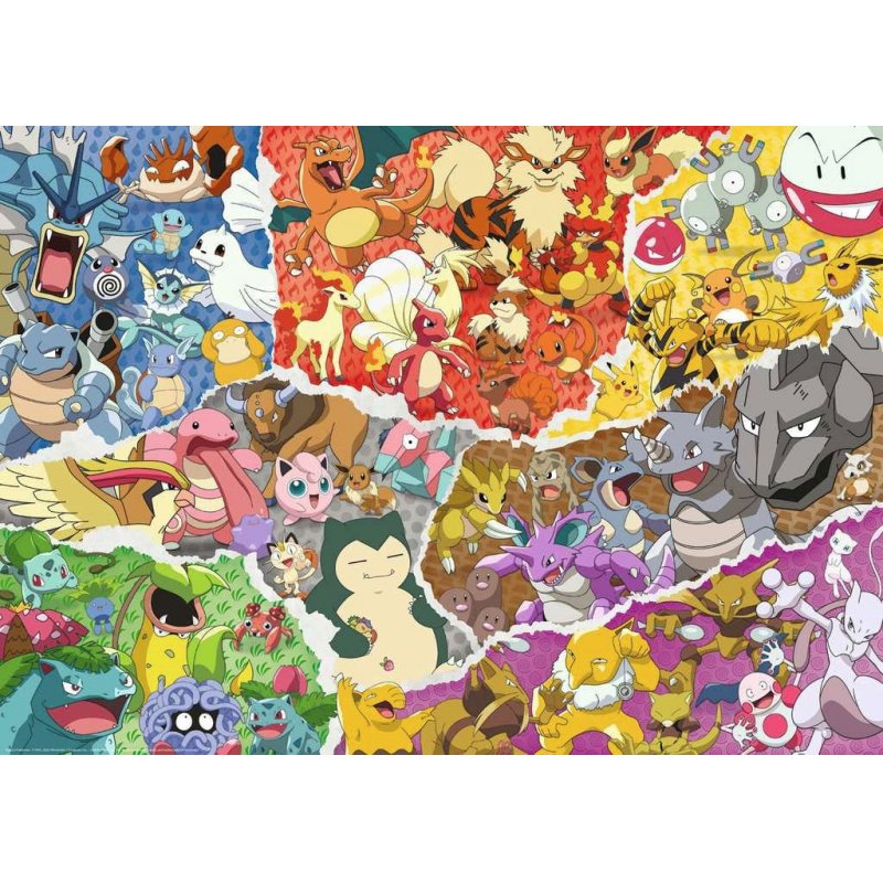 Pokémon puzzle Pokémon Adventure (1000 pièces)