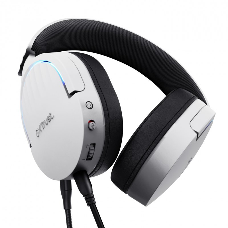 Trust GXT 490 FAYZO Casque Avec fil Arceau Moto USB Type-A Noir, Blanc