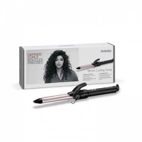 BaByliss Pro C319E 180 19mm Curling iron Warm Black Pink