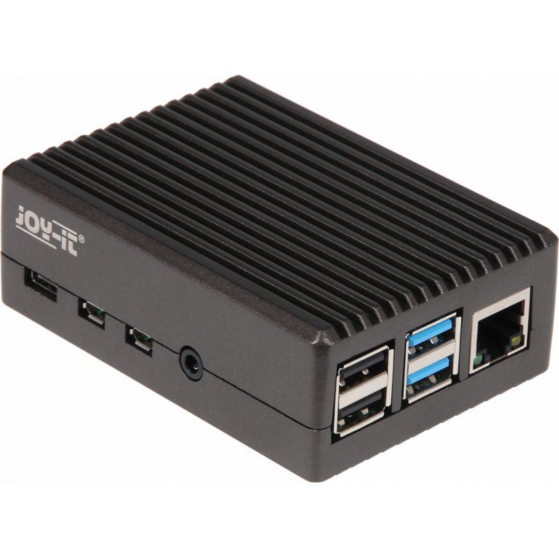 Aluminiumgehäuse für Raspberry Pi 4 B bk