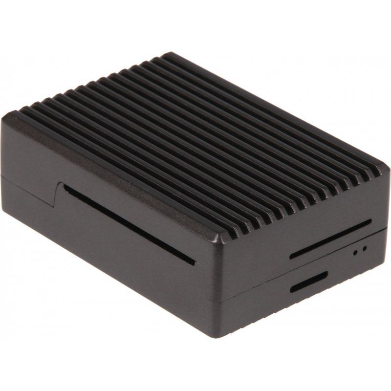 Aluminiumgehäuse für Raspberry Pi 4 B bk